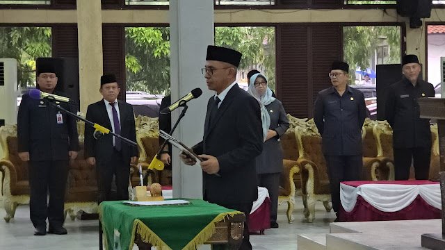 Sekda Pandeglang Lantik 108 Kepala Sekolah