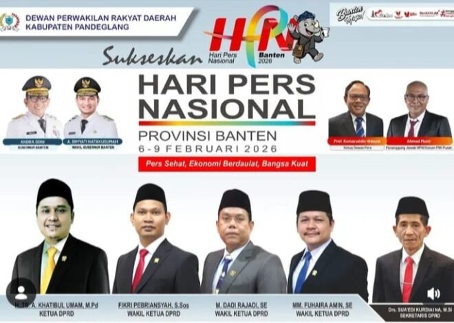 DPRD Kab. Pandeglang, mengucapkan ;