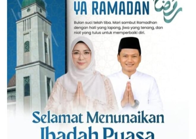 Bupati & Wakil Bupati Pandeglang, mengucapkan ;