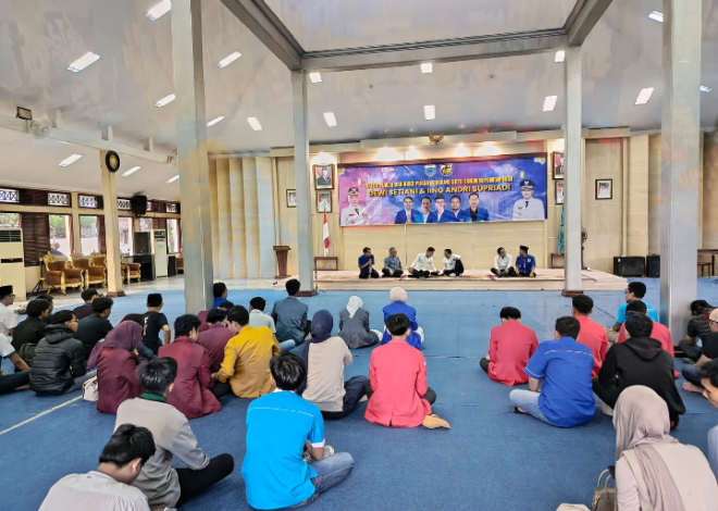 Satu Tahun Di Pimpin DEWI – IING KNPI Pandeglang Lakukan Dialog Evaluatif Dan Buka Puasa Bersama