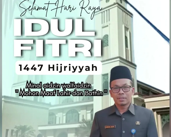 Dinas Pemberdayaan Masyarakat Dan Pemerintahan Desa, Mengucapkan Selamat Hari Raya Idul Fitri 1447 H