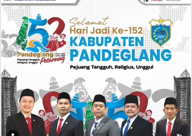 DPRD Kabupaten Pandeglang Provinsi Banten, Mengucapkan Selamat Hari Jadi Ke -152 Kabupaten Pandeglang