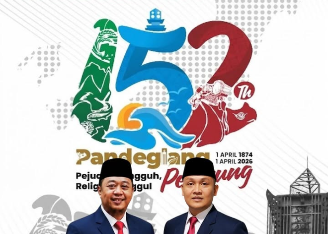 DISKOMSANTIK Pandeglang, Mengucapkan Selamat Hari Jadi Ke – 152 Kabupaten Pandelang