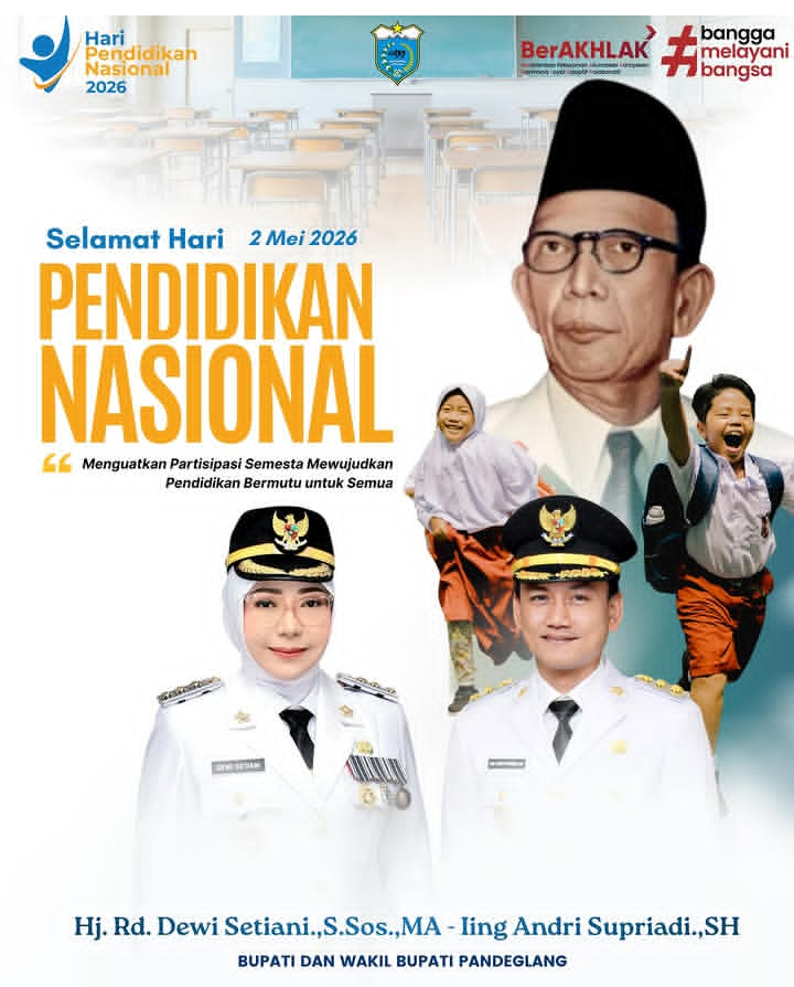 Pemerintah Kabupaten Pandeglang, Selamat Hari Pendidikan Nasional