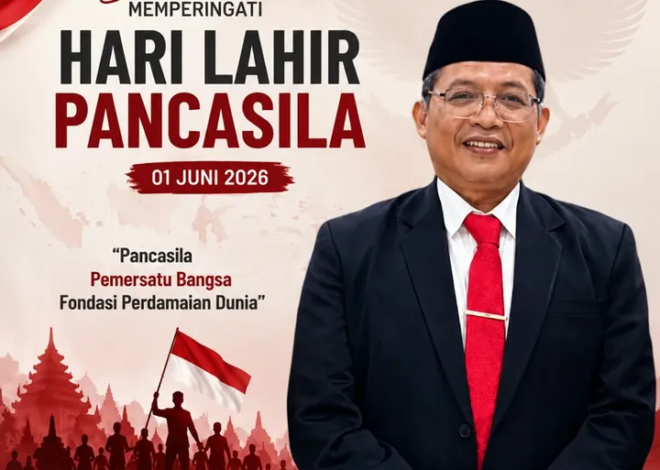 Dinas Pendidikan Pemuda Dan Olahraga, Mengucapkan Selamat Hari Lahir Pancasila