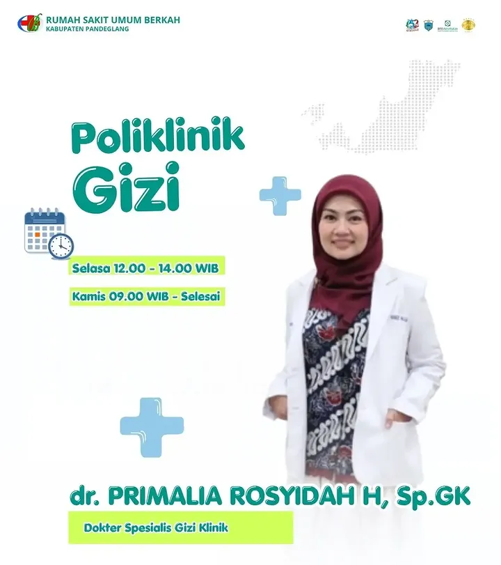 Poliklinik Spesialis Gizi RSUD Berkah Hadir Bantu Masyarakat Terapkan Pola Makan Sehat
