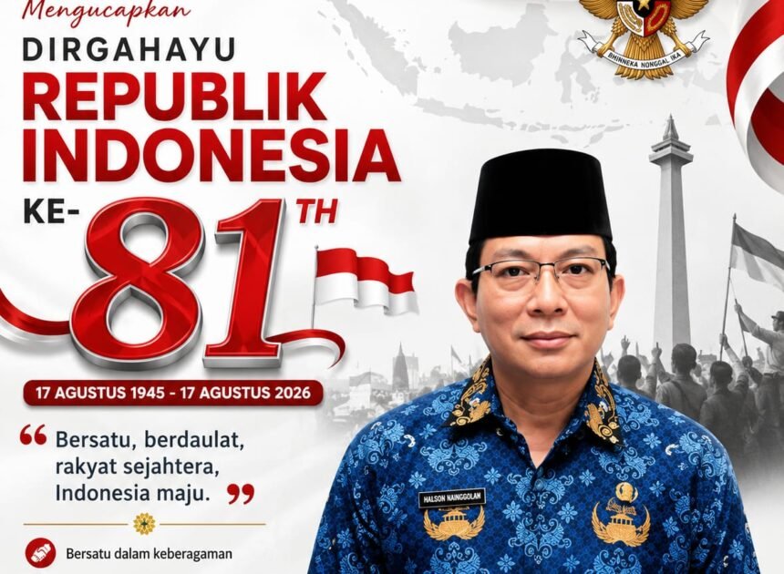 Selamat Memperingati HUT RI ke-81 pada 17 Agustus 2026