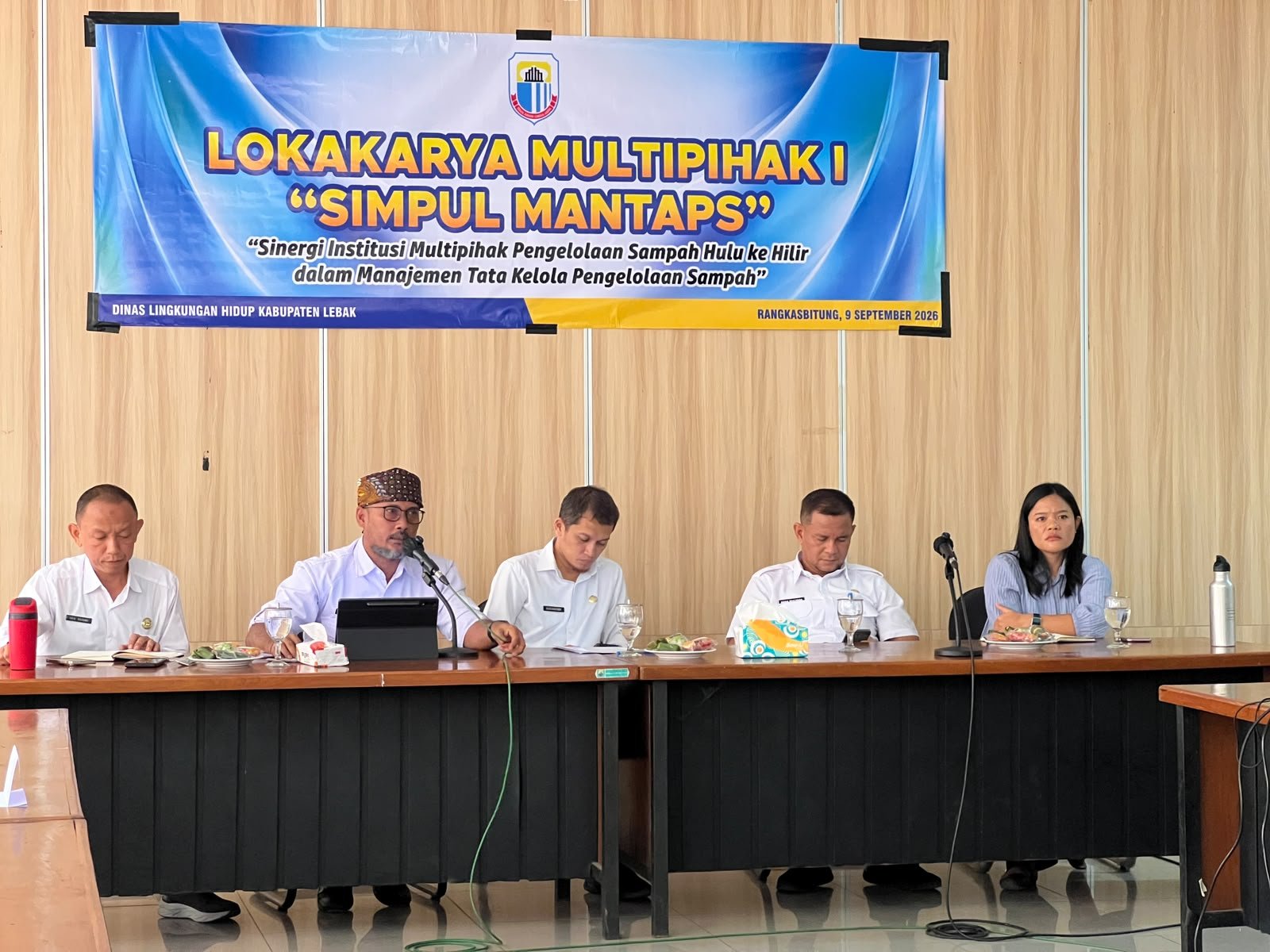 SIMPUL MANTAPS Perkuat Kolaborasi Pengelolaan Sampah dari Hulu hingga Hilir di Kabupaten Lebak