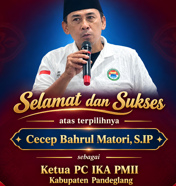 Rony Bar, Cecep Bahrul Punya Daya Gedor Kuat  Dalam Khitoh Pergerakan, Sosok Tepat Pimpin IKA-PMII Pandeglang
