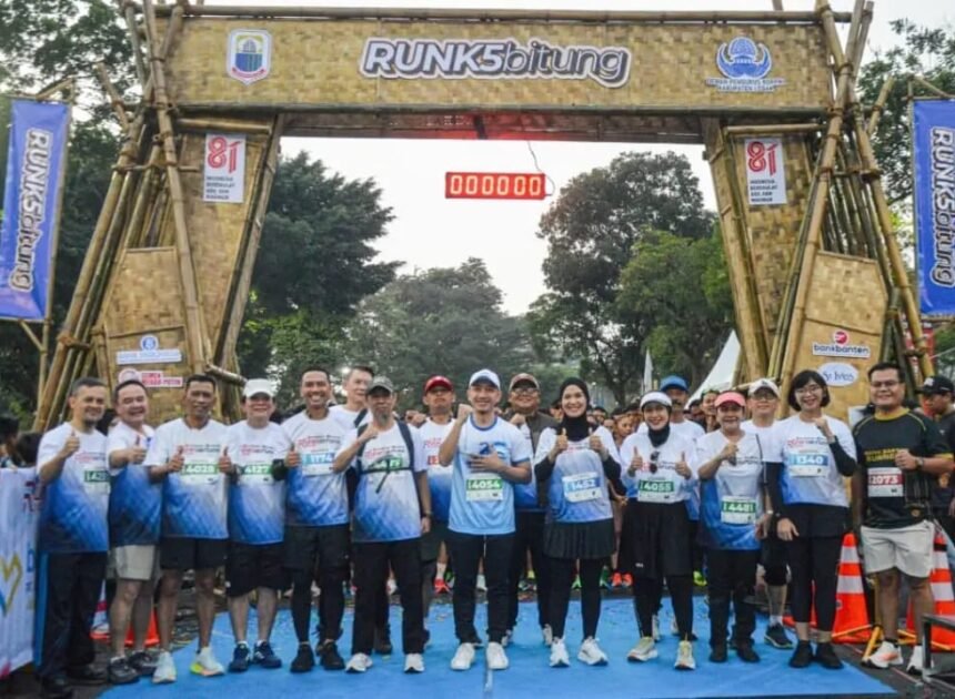 Bupati Lebak Lepas Ribuan Peserta Runk5bitung 2026